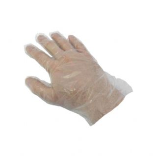 Clear Polythene Disposable Gloves